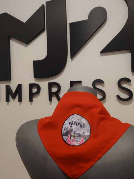 Bandanas pour la Feria de Béziers - MJ2R Impression