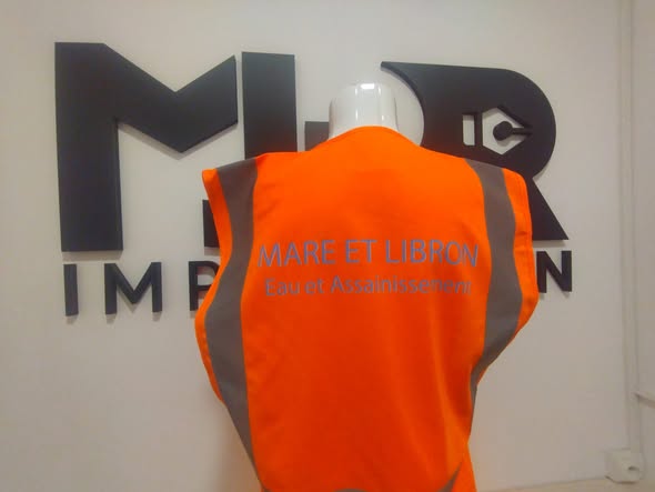 Prestation pour le syndicat des eaux Mare et Libron - MJ2R Impression