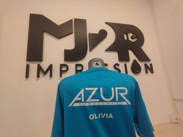 T-shirts Urban Trail pour Azur Ambulance - MJ2R Impression