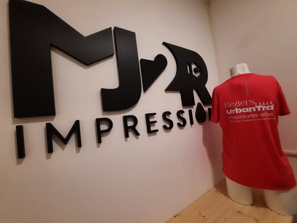 T-shirts Urban Trail pour ERBÉ Chaussures - MJ2R Impression